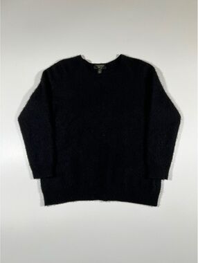 Charter Club Luxury 100% Cashmere Black Crewneck Sweater Women's Plus Size 2X